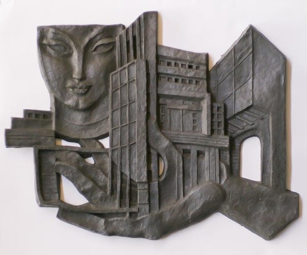 Leon Leyritz Large Architectural Wall Sculpture - Image 4