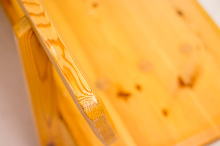 Carl Malmsten Pine Bench – Nordic Craftsmanship, Sweden, 1960 - Image 9