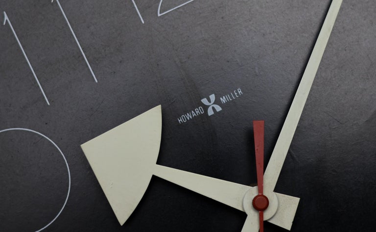 Mid Century Modern George Nelson Model No. 622 Wall Clock - Image 7