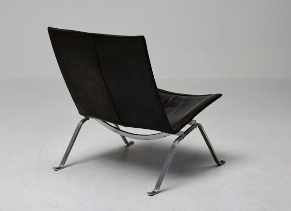 Dark Brown Leather PK22 Chair by Poul Kjærholm, Denmark - Image 2
