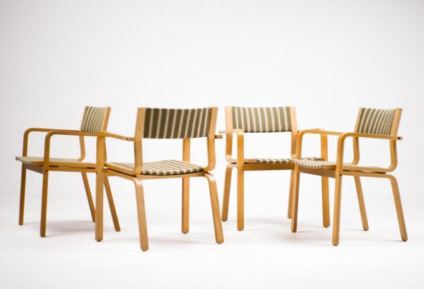 Rare Saint Catherine College Chairs by Arne Jacobsen for Fritz Hansen - Image 7