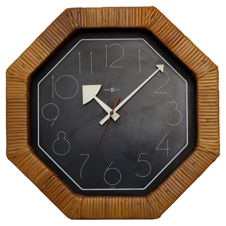 Mid Century Modern George Nelson Model No. 622 Wall Clock