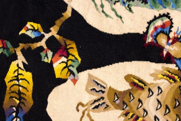 Matching Pair of Handwoven and Hand Signed Jean Lurcat Aubusson Tapestries, 1950 - Image 7