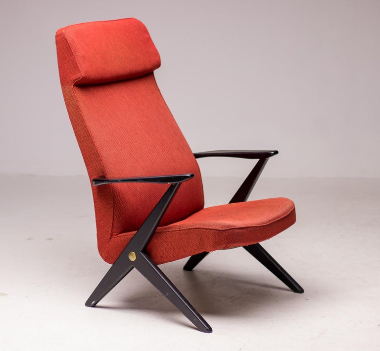 Bengt Ruda Triva Lounge Chair, Black Lacquered Beech, 1950 - Image 12
