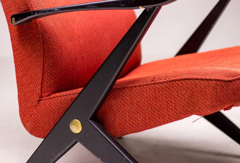Bengt Ruda Triva Lounge Chair, Black Lacquered Beech, 1950 - Image 8