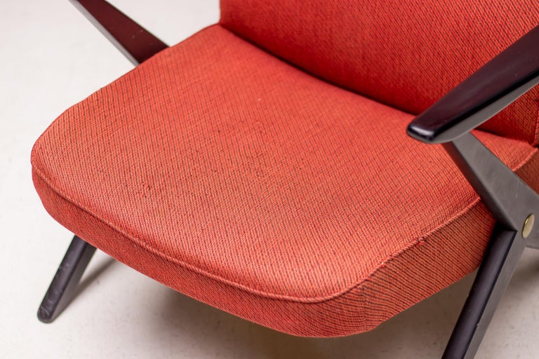 Bengt Ruda Triva Lounge Chair, Black Lacquered Beech, 1950 - Image 3