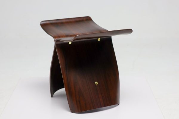 Rosewood Butterfly Stool by Sori Yanagi - Image 6
