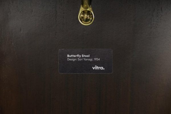 Rosewood Butterfly Stool by Sori Yanagi - Image 11