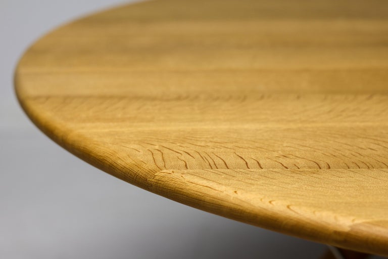 Hans J. Wegner PP75 Dining Table in Oak with Eleven Oak CH36 Dining Chairs - Image 11