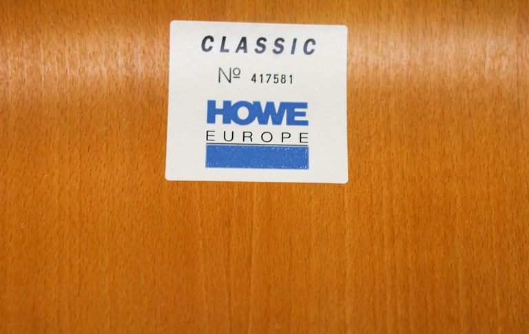 Set of David Rowland 40/4 Chairs for HOWE – Chrome & Beech – Numbered Examples - Image 17