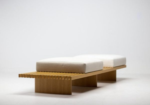 Charlotte Perriand "Tokyo" Bench with Cushions by Cassina - Image 8