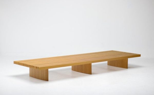 Charlotte Perriand "Tokyo" Bench with Cushions by Cassina - Image 2