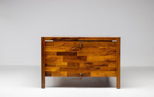 Large Jacaranda Executive Desk by Jorge Zalszupin by L'Atelier San Paulo, 1960 - Image 11