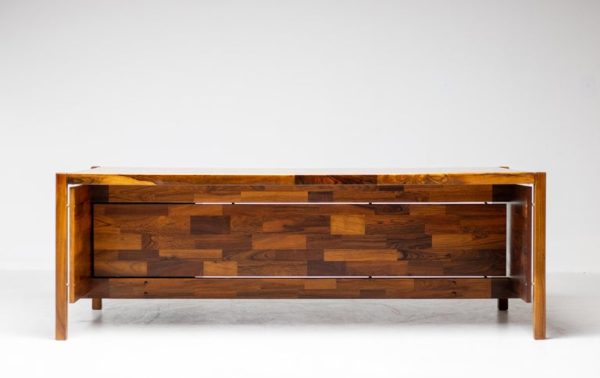 Large Jacaranda Executive Desk by Jorge Zalszupin by L'Atelier San Paulo, 1960 - Image 14