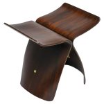 Rosewood Butterfly Stool by Sori Yanagi