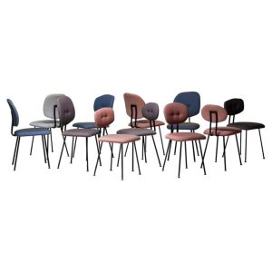Monumental Acquisition: 11 x Maarten Baas "101" Chairs – Custom Camira Main Line