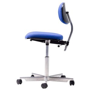 Scandinavian Modern Kevi Desk Chair in Royal Blue, Architectural Icon