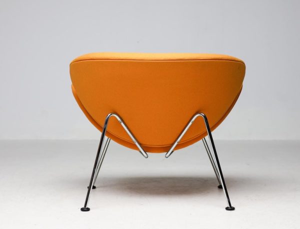 Mid Century Modern Orange Orange Slice Chair by Pierre Paulin - Image 8