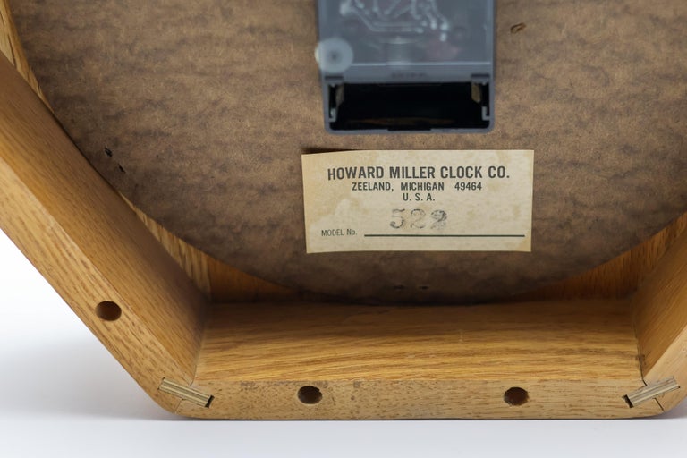 George Nelson for Howard Miller Model No. 522 Wall Clock, c. 1950s - Image 8
