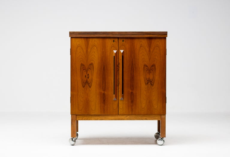Torbjørn Afdal 'Times' Bar Cabinet for Mellemstrands Møbelfabrik, Norway, 1960s - Image 7