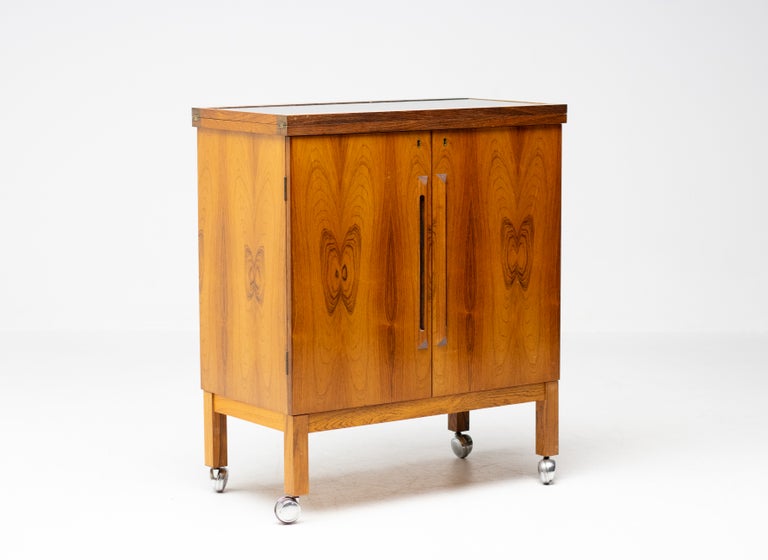 Torbjørn Afdal 'Times' Bar Cabinet for Mellemstrands Møbelfabrik, Norway, 1960s - Image 9