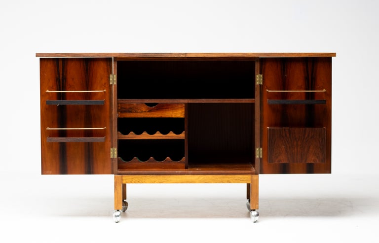 Torbjørn Afdal 'Times' Bar Cabinet for Mellemstrands Møbelfabrik, Norway, 1960s - Image 15