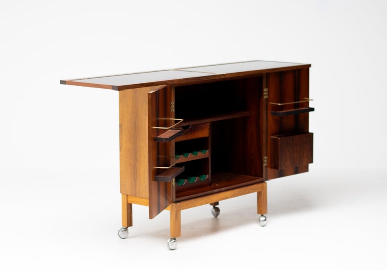 Torbjørn Afdal 'Times' Bar Cabinet for Mellemstrands Møbelfabrik, Norway, 1960s - Image 11