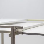 Architectural Rietveld "De Stijl" Adjustable Dining Table by Metz & Co - Image 7