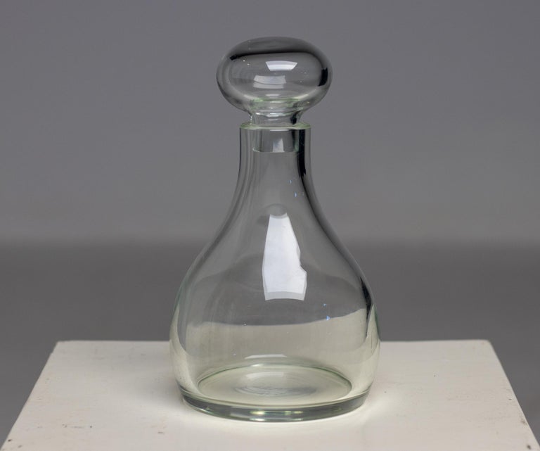 Salviati Murano Glass Bottle, Handblown, Elegant Design, Italy, 1977 - Image 2