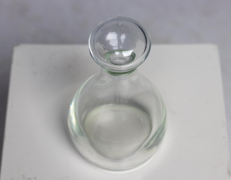 Salviati Murano Glass Bottle, Handblown, Elegant Design, Italy, 1977 - Image 3