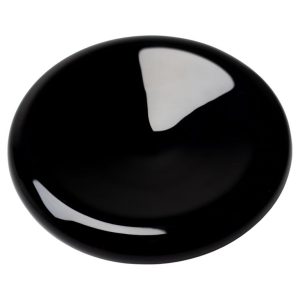 Charles Pfister Black Murano Glass Bowl for Salviati, Italy, circa 1970