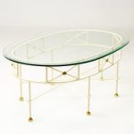 Italian Architectural Glass Coffee Table - Image 4