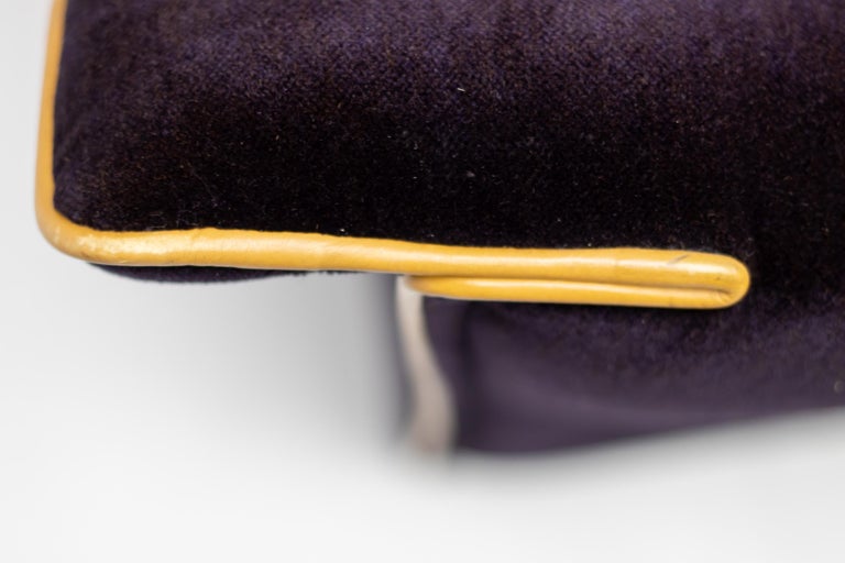 Afra & Tobia Scarpa Lauriana Sofa, Velvet, Italy, 1978 - Image 3