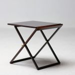 Set of Five Danish Modern Rosewood Tray Tables - Image 6