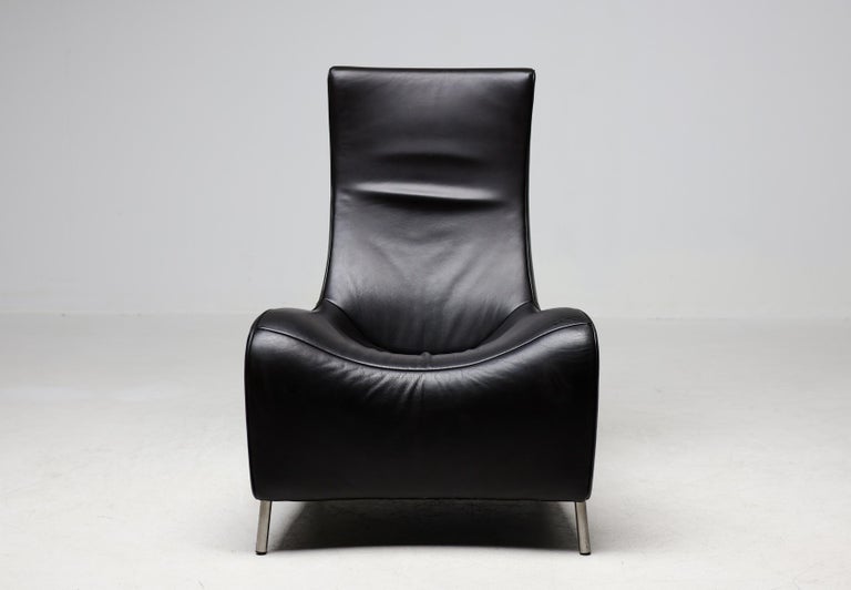 De Sede DS-264 Lounge Chair by Mathias Hoffmann, Swiss Leather Design - Image 3