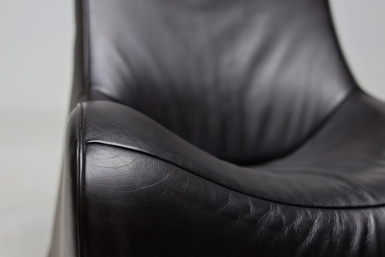 De Sede DS-264 Lounge Chair by Mathias Hoffmann, Swiss Leather Design - Image 4