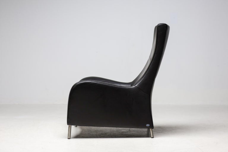 De Sede DS-264 Lounge Chair by Mathias Hoffmann, Swiss Leather Design - Image 6