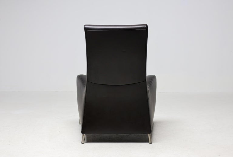 De Sede DS-264 Lounge Chair by Mathias Hoffmann, Swiss Leather Design - Image 8
