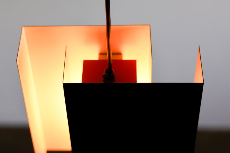 "Nippon" Pendant Light by Simon Henningsen for Lyfa, Denmark, c. 1970s - Image 10
