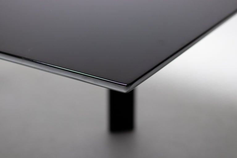Rare Extendable Table, Kazuhide Takahama for Simon International, Black Lacquer - Image 12