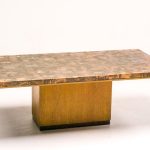 Hammered Brass Coffee Table by Illum Wikkelsø - Image 7