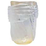 Monumental Colizza Gold Murano Glass Vase