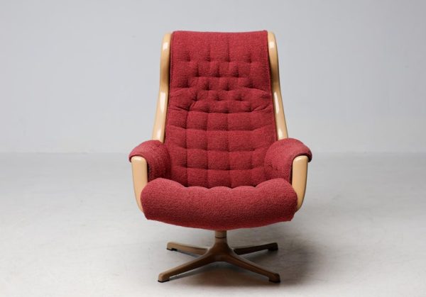 "Galaxy" Lounge Chair by Alf Svensson & Ingvar Sandstrom for DUX - Image 4