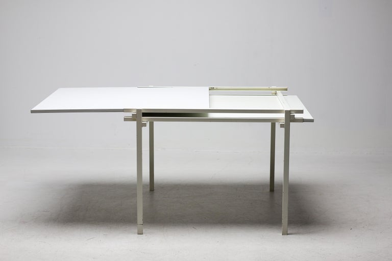 Architectural Adjustable Dining Table by Metz & Co., The Netherlands, 1970s - Image 13