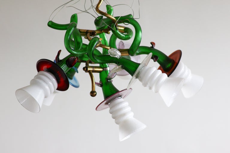 Bořek Šípek “Luigi” Chandelier for Driade, Italy, 1989 - Image 3