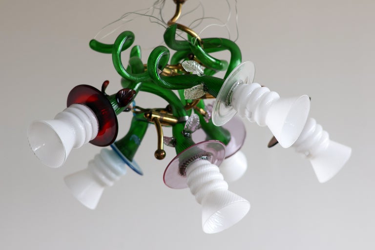 Bořek Šípek “Luigi” Chandelier for Driade, Italy, 1989 - Image 8