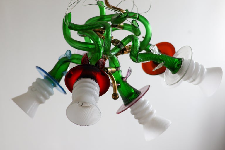 Bořek Šípek “Luigi” Chandelier for Driade, Italy, 1989 - Image 6