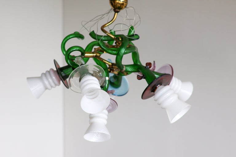 Bořek Šípek “Luigi” Chandelier for Driade, Italy, 1989 - Image 7