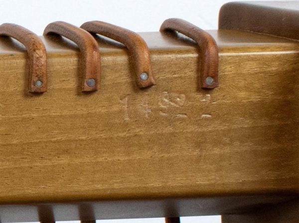 Early T.H. Robsjohn-Gibbings Klismos Stool for Saridis of Athens - Image 10