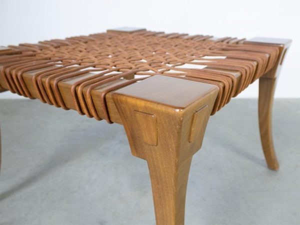 Early T.H. Robsjohn-Gibbings Klismos Stool for Saridis of Athens - Image 3